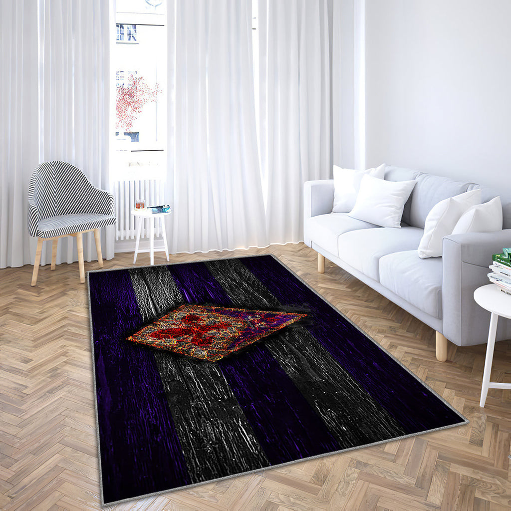 Fiorentina FC Feuer Logo Teppich, Teppiche - Serie A Outdoor-Teppich, Wohnzimmerteppich, Küchenteppich, Kinderzimmer, Modern