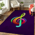 Node Pop Art Music Art Teppich, Teppiche - Outdoor Teppich, Teppich Wohnzimmer, Küchenteppich, Kinderzimmer, Modern