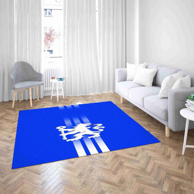 Chelsea Fußballvereinn Attraktives Blau E Teppich, Teppiche - Outdoor Teppich, Teppich Wohnzimmer, Küchenteppich, Kinderzimmer, Modern