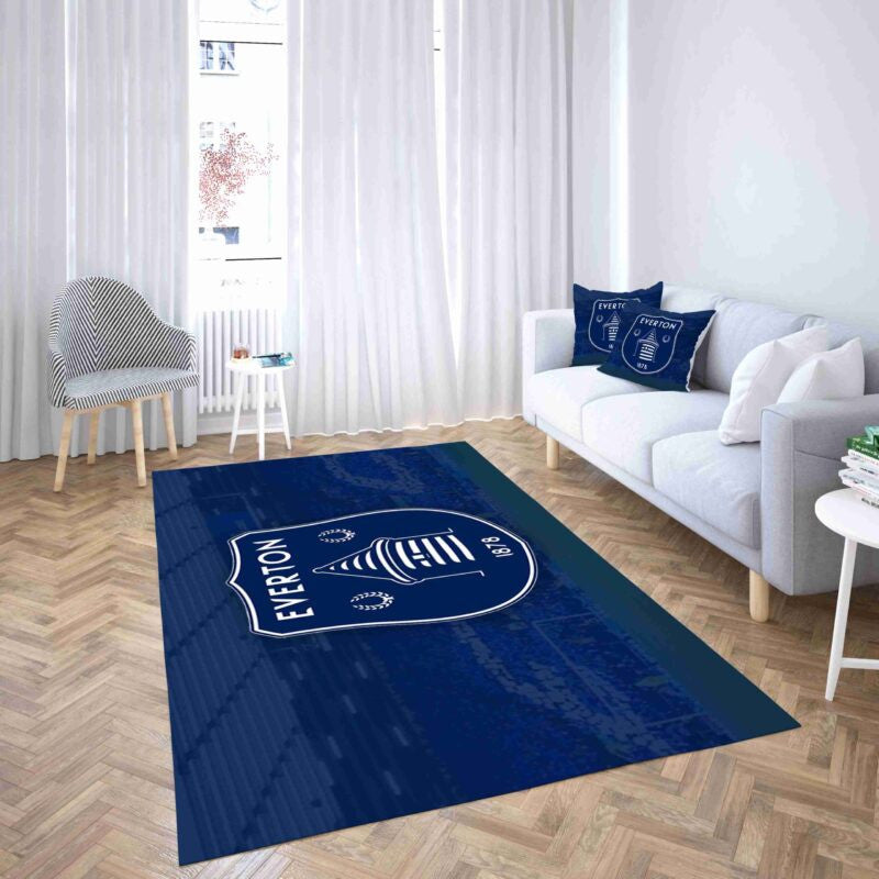 Everton Fußballvereinn Spezielles Blau E Teppich, Teppiche - Outdoor Teppich, Teppich Wohnzimmer, Küchenteppich, Kinderzimmer, Modern