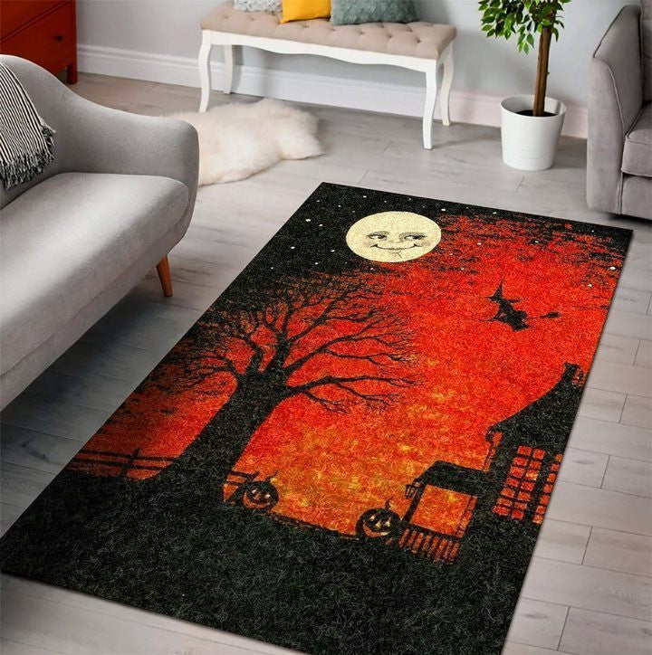 Halloween E 7 Teppich, Teppiche - Outdoor Teppich, Teppich Wohnzimmer, Küchenteppich, Kinderzimmer, Modern
