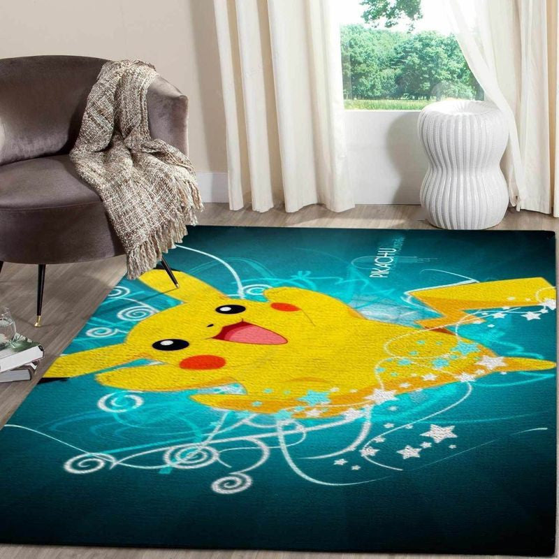 Pokemon 1 Teppich, Teppiche - Outdoor Teppich, Teppich Wohnzimmer, Küchenteppich, Kinderzimmer, Modern