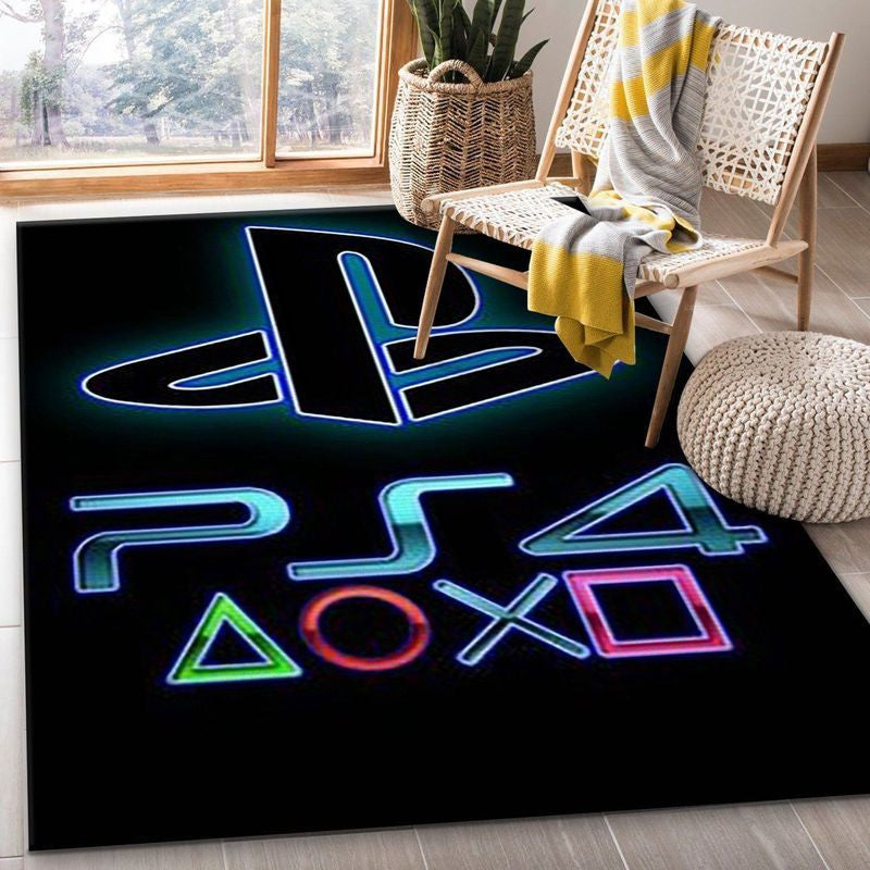 Playstation 40 Teppich, Teppiche - Outdoor Teppich, Teppich Wohnzimmer, Küchenteppich, Kinderzimmer, Modern
