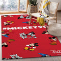 Minnie Mouse Disney Movie Teppich, Teppiche - Outdoor Teppich, Teppich Wohnzimmer, Küchenteppich, Kinderzimmer, Modern