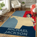 Michael Jackson Pop Music Art Teppich, Teppiche - Outdoor Teppich, Teppich Wohnzimmer, Küchenteppich, Kinderzimmer, Modern
