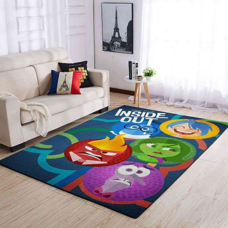 Disney Inside Out 1 Teppich, Teppiche - Outdoor Teppich, Teppich Wohnzimmer, Küchenteppich, Kinderzimmer, Modern