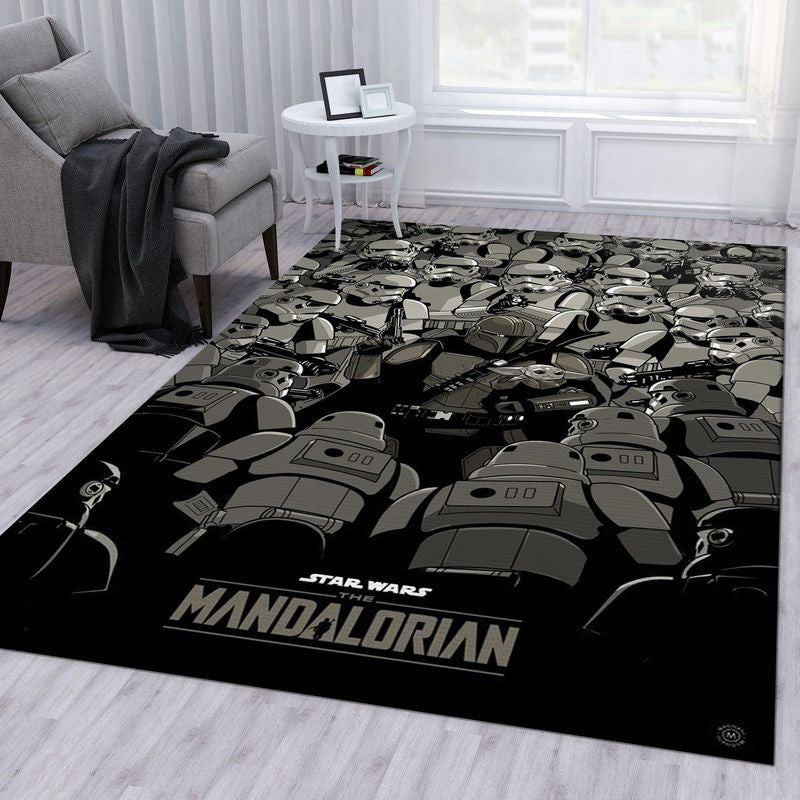 Mandalorian Baby Yoda Star Wars 13 Teppich, Teppiche - Outdoor Teppich, Teppich Wohnzimmer, Küchenteppich, Kinderzimmer, Modern