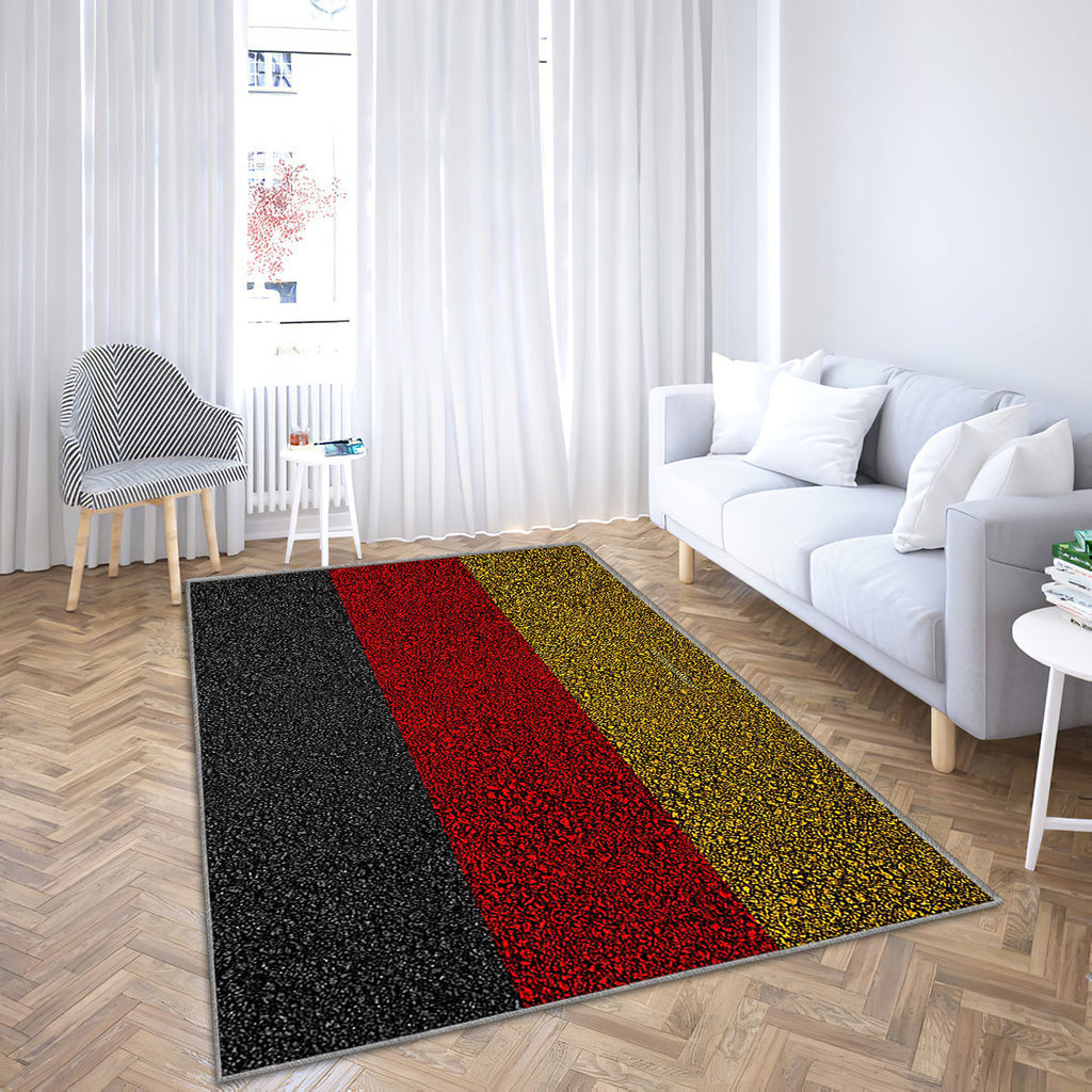 Flag Of Germany Teppich, Teppiche - Asphaltbeschaffenheit Outdoor Teppich, Teppich Wohnzimmer, Küchenteppich, Kinderzimmer, Modern