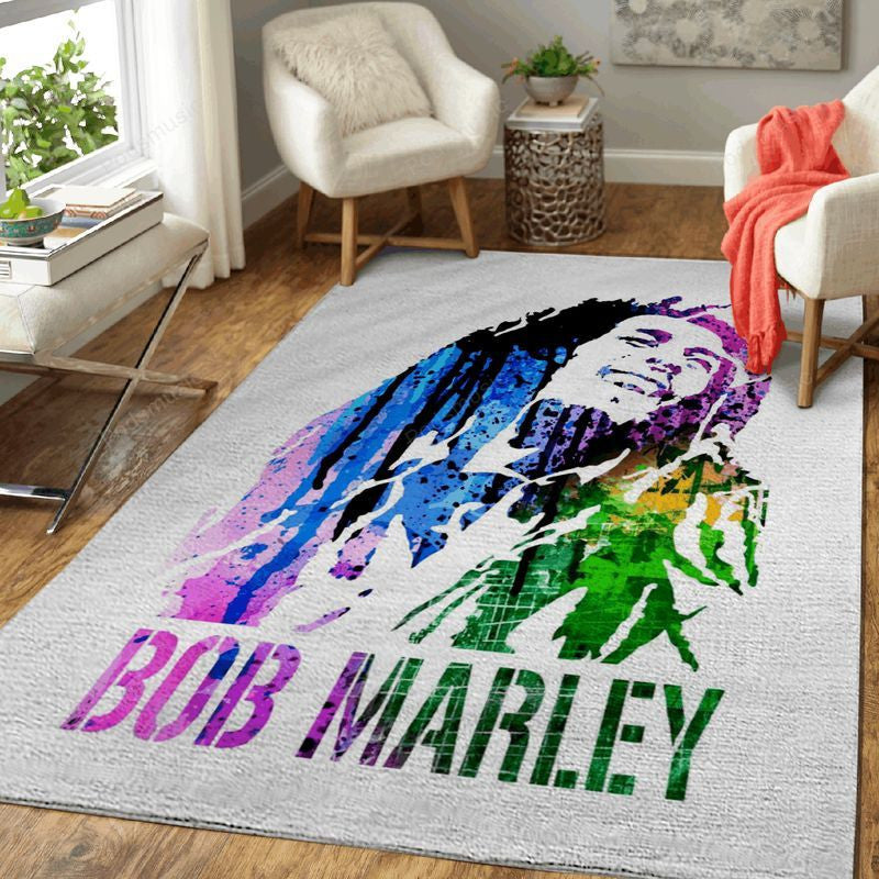 Music Legend Bob Marley Rock Legend Art Teppich, Teppiche - Outdoor Teppich, Teppich Wohnzimmer, Küchenteppich, Kinderzimmer, Modern