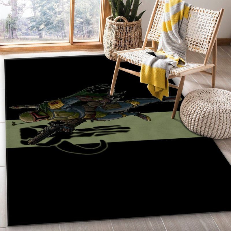 Mandalorian Baby Yoda Star Wars 80 Teppich, Teppiche - Outdoor Teppich, Teppich Wohnzimmer, Küchenteppich, Kinderzimmer, Modern