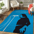 My Joe Cocker Minimal Music Artwork With A Little Minimal Music Artworks Art Teppich, Teppiche - Outdoor Teppich, Teppich Wohnzimmer, Küchenteppich, Kinderzimmer, Modern