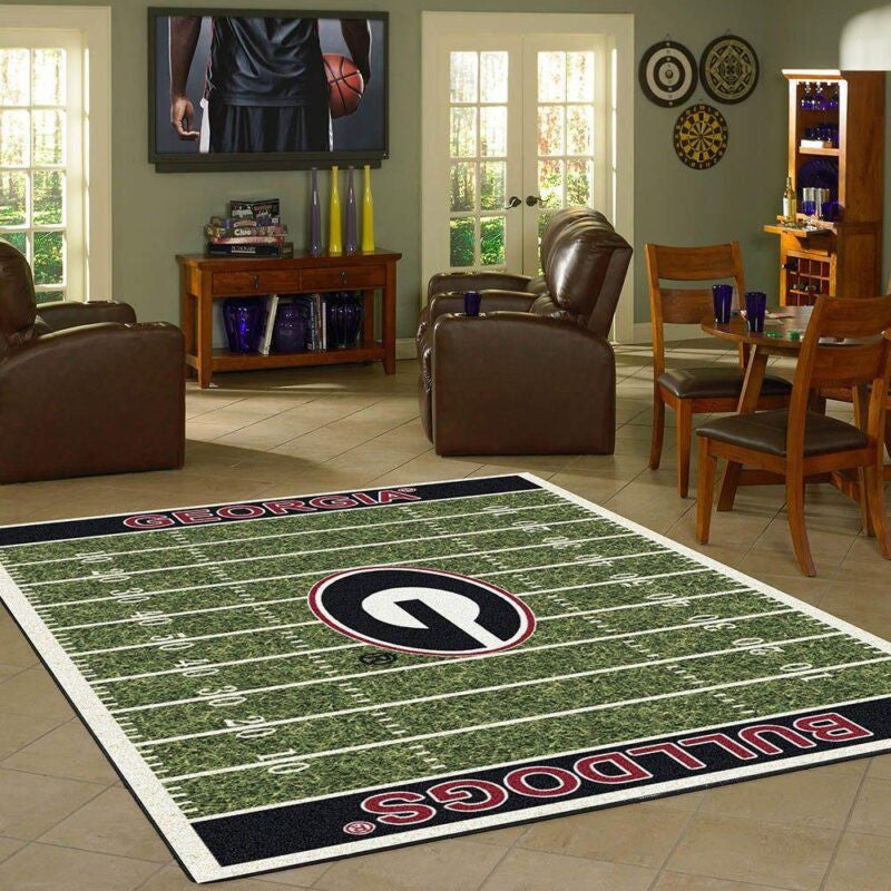 Georgia Nfl Teppich, Teppiche - Outdoor Teppich, Teppich Wohnzimmer, Küchenteppich, Kinderzimmer, Modern