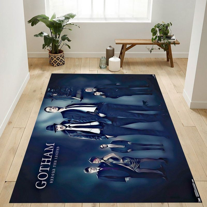 Jim Gordon And Harvey Bullock Dc Comics Tv Gotham Teppich, Teppiche - Outdoor Teppich, Teppich Wohnzimmer, Küchenteppich, Kinderzimmer, Modern