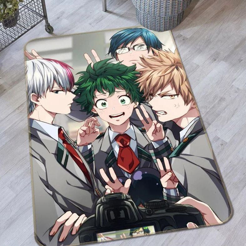 My Hero Academia Anime 47 Teppich, Teppiche - Outdoor Teppich, Teppich Wohnzimmer, Küchenteppich, Kinderzimmer, Modern