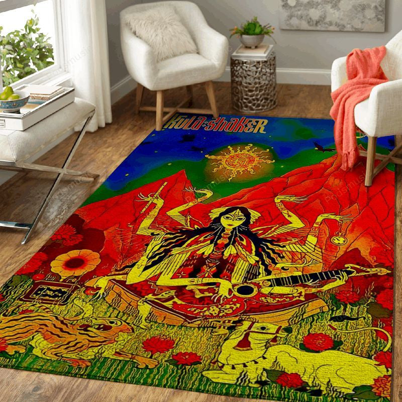 Kula Shaker Music Art Teppich, Teppiche - Outdoor Teppich, Teppich Wohnzimmer, Küchenteppich, Kinderzimmer, Modern