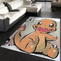 Charmander Pokemon Fire Teppich, Teppiche - Outdoor Teppich, Teppich Wohnzimmer, Küchenteppich, Kinderzimmer, Modern