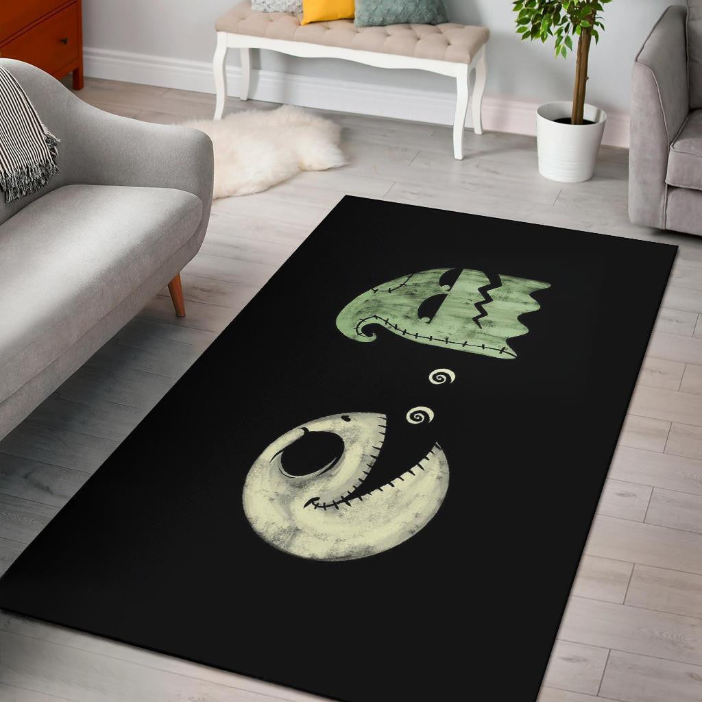 Jack Skeleton Pacman Teppich, Teppiche - Outdoor Teppich, Teppich Wohnzimmer, Küchenteppich, Kinderzimmer, Modern