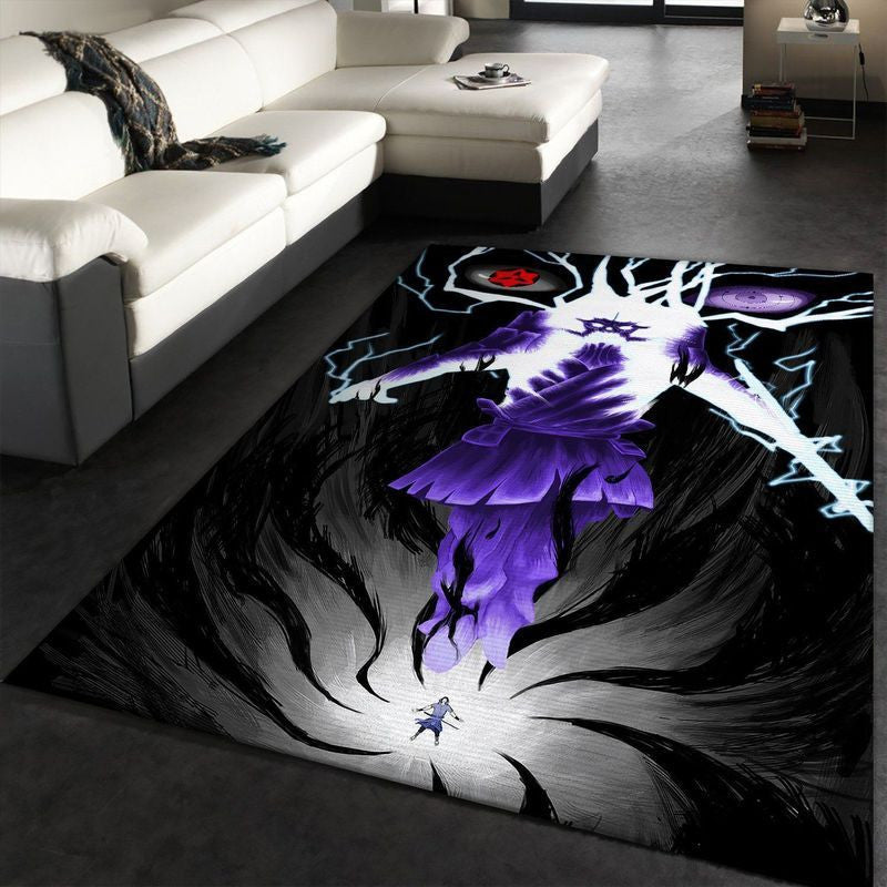 Naruto Shippuuden Sasuke Susano Teppich, Teppiche - Outdoor Teppich, Teppich Wohnzimmer, Küchenteppich, Kinderzimmer, Modern