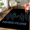Music Flow 2 Out Of 8 Music Flow Art Teppich, Teppiche - Outdoor Teppich, Teppich Wohnzimmer, Küchenteppich, Kinderzimmer, Modern