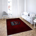 Heidenheim FC Teppich, Teppiche – Roter Metall Outdoor-Teppich, Wohnzimmerteppich, Küchenteppich, Kinderzimmer, modern