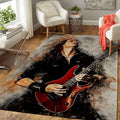 Kiko Loureiro Music Art Teppich, Teppiche - Outdoor Teppich, Teppich Wohnzimmer, Küchenteppich, Kinderzimmer, Modern