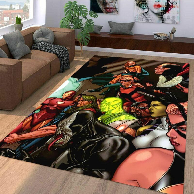 Marvel Comic 1 Teppich, Teppiche - Outdoor Teppich, Teppich Wohnzimmer, Küchenteppich, Kinderzimmer, Modern