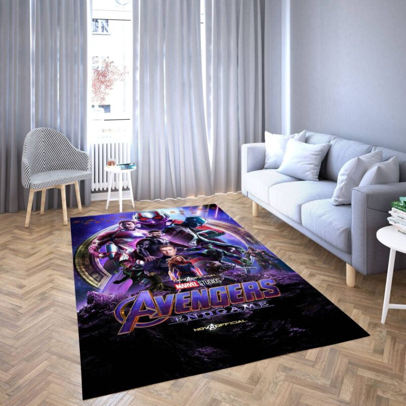 Marvel Avengers Alle Helden 56 Teppich, Teppiche - Outdoor Teppich, Teppich Wohnzimmer, Küchenteppich, Kinderzimmer, Modern