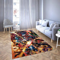 Marvel Avengers Alle Helden 33 Teppich, Teppiche - Outdoor Teppich, Teppich Wohnzimmer, Küchenteppich, Kinderzimmer, Modern