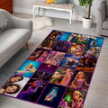 Disney Tangled Ver 1 Teppich, Teppiche - Outdoor Teppich, Teppich Wohnzimmer, Küchenteppich, Kinderzimmer, Modern