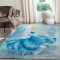 Cinderella Disney Princess Teppich, Teppiche - Outdoor Teppich, Teppich Wohnzimmer, Küchenteppich, Kinderzimmer, Modern