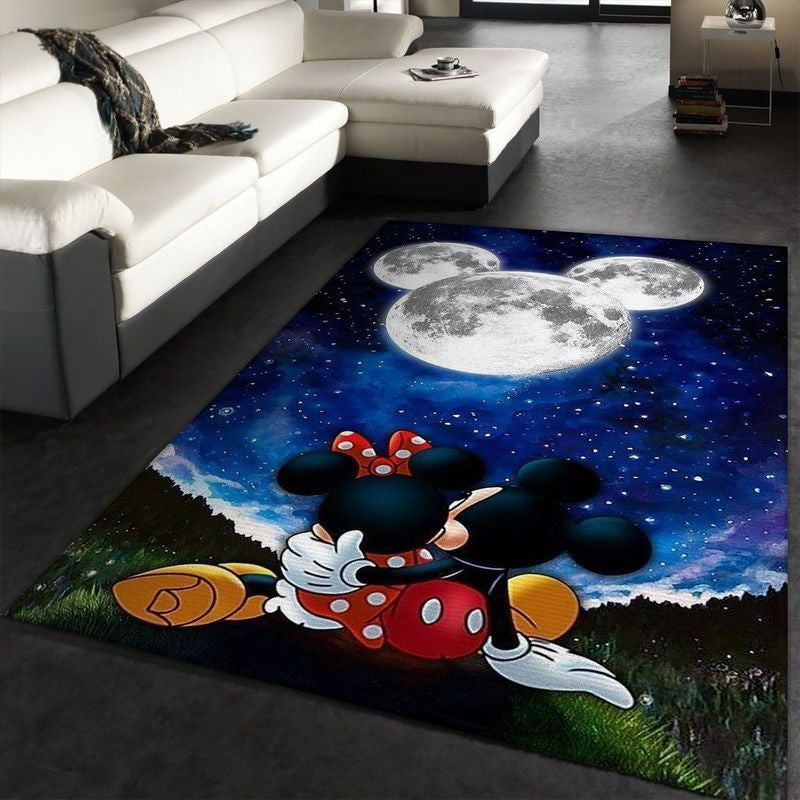 Mickey And Minnie Mouse Teppich, Teppiche - Outdoor Teppich, Teppich Wohnzimmer, Küchenteppich, Kinderzimmer, Modern