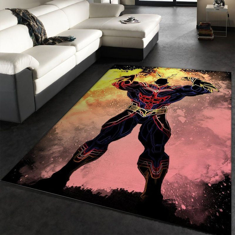 One For All My Hero Academia Teppich, Teppiche - Outdoor Teppich, Teppich Wohnzimmer, Küchenteppich, Kinderzimmer, Modern