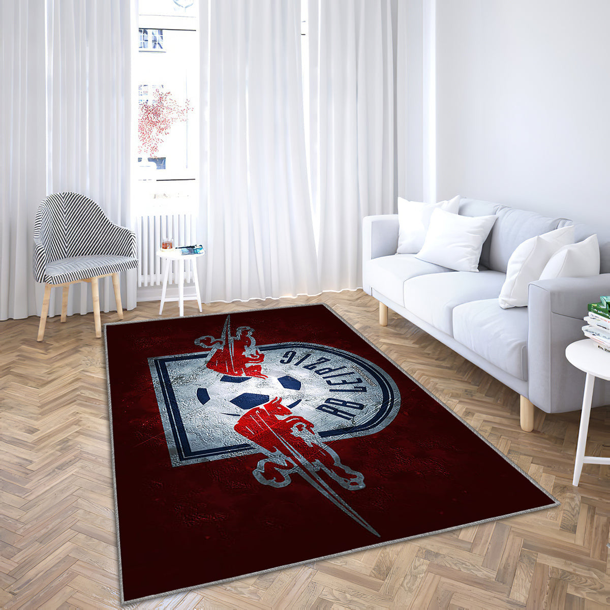 Rb Leipzig Teppich, Teppiche - Deutscher Fußballverein Outdoor Teppich, Teppich Wohnzimmer, Küchenteppich, Kinderzimmer, Modern 5