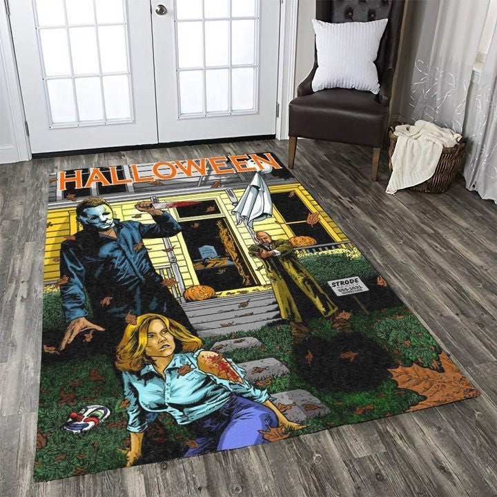 Michael Myers Horror 4 Teppich, Teppiche - Outdoor Teppich, Teppich Wohnzimmer, Küchenteppich, Kinderzimmer, Modern