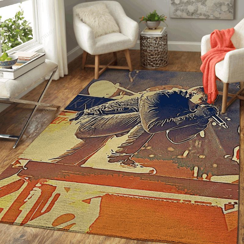 Linkin Park 1 Music Art Teppich, Teppiche - Outdoor Teppich, Teppich Wohnzimmer, Küchenteppich, Kinderzimmer, Modern