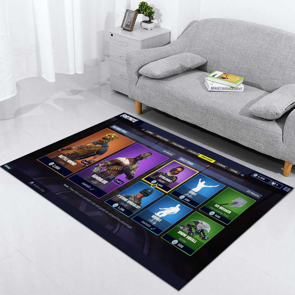 Fortnite 8 Teppich, Teppiche - Outdoor Teppich, Teppich Wohnzimmer, Küchenteppich, Kinderzimmer, Modern