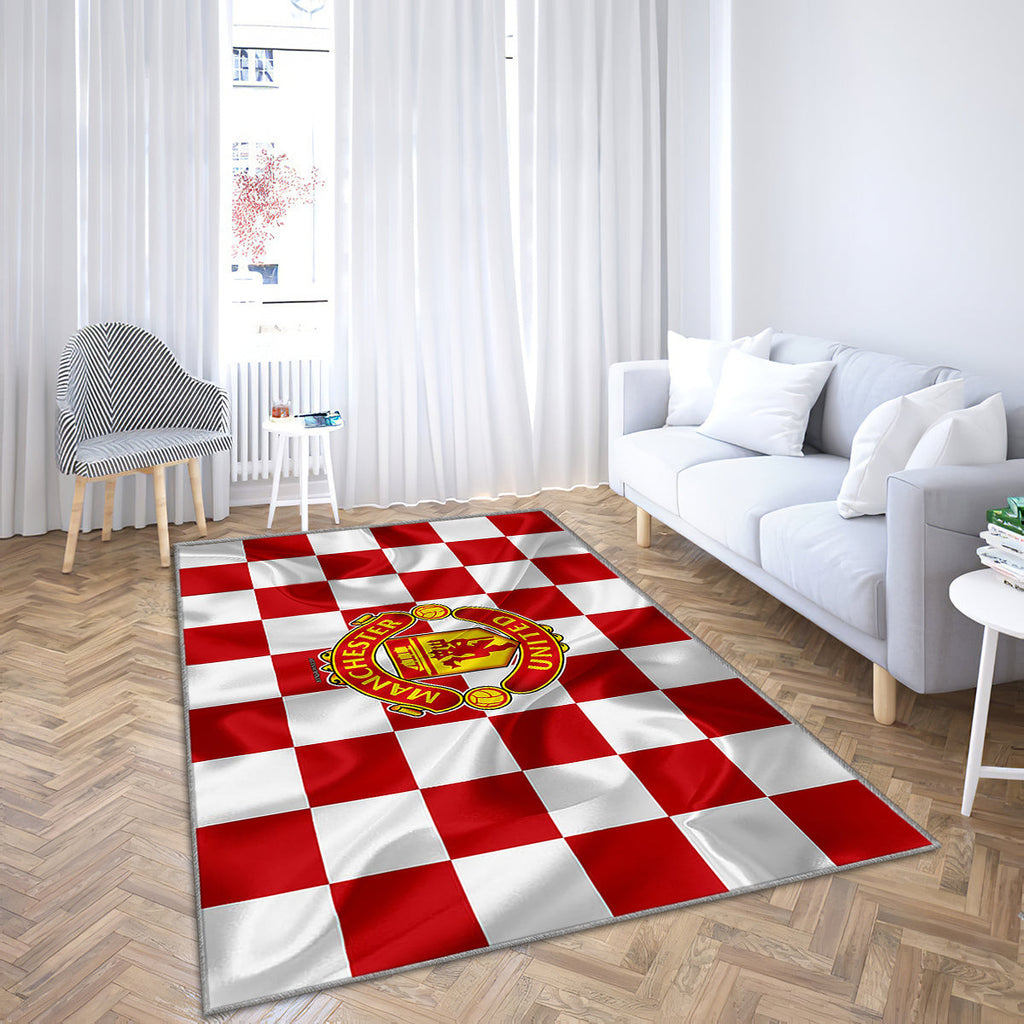 Manchester United Fc Logo Teppich, Teppiche - Kreativ Kunst Outdoor Teppich, Teppich Wohnzimmer, Küchenteppich, Kinderzimmer, Modern