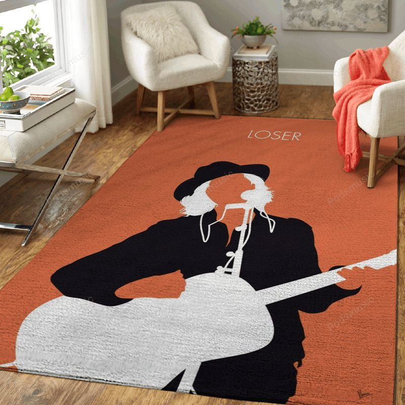 My Beck Minimal Music Artwork Minimal Music Artworks Art Teppich, Teppiche - Outdoor Teppich, Teppich Wohnzimmer, Küchenteppich, Kinderzimmer, Modern