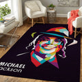 King Of Pop Musiklegende Michael Jackson Teppich, Teppiche - Outdoor Teppich, Teppich Wohnzimmer, Küchenteppich, Kinderzimmer, Modern