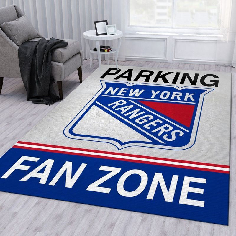 New York Rangers NHL 1 Teppich, Teppiche - Outdoor Teppich, Teppich Wohnzimmer, Küchenteppich, Kinderzimmer, Modern