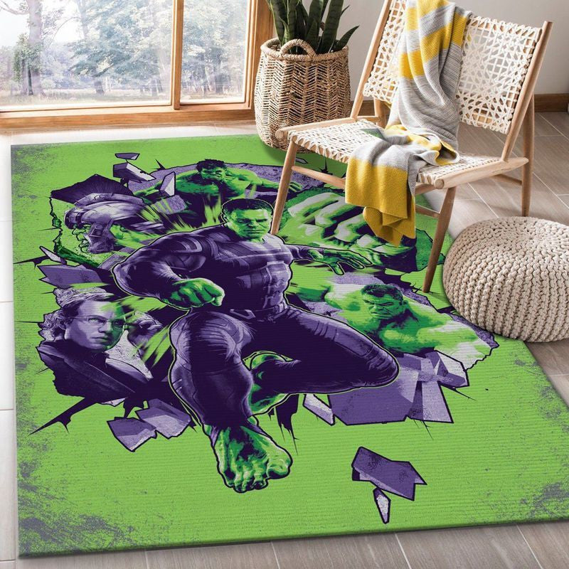 Marvel Mcu Avengers Unglaublicher Hulk Bruce Banner Teppich, Teppiche - Outdoor Teppich, Teppich Wohnzimmer, Küchenteppich, Kinderzimmer, Modern