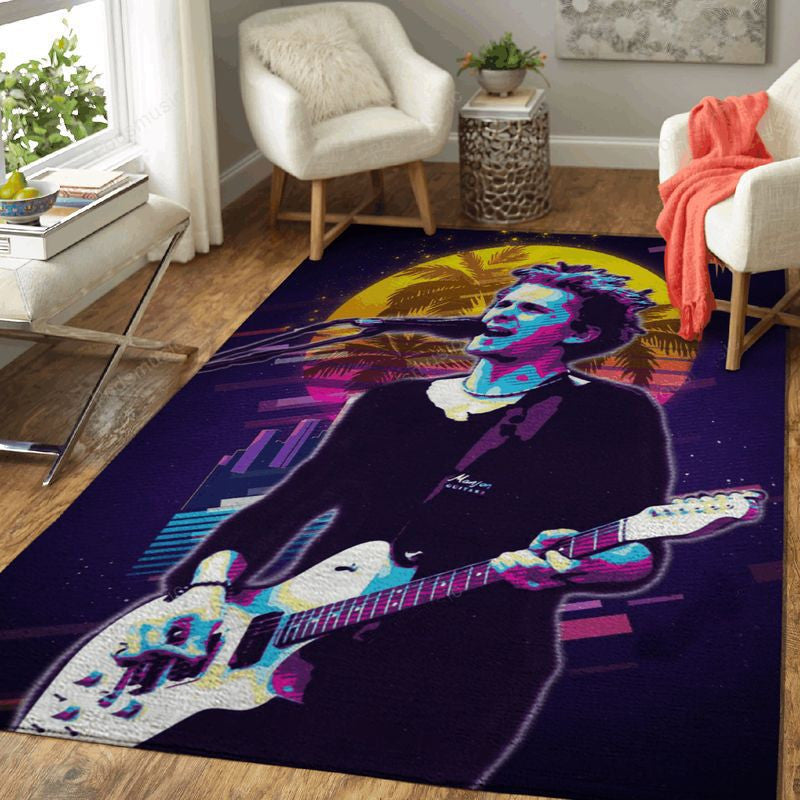 Matthew James Bellamywork Musik Synthwave 80S Teppich, Teppiche - Outdoor Teppich, Teppich Wohnzimmer, Küchenteppich, Kinderzimmer, Modern