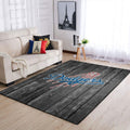 Los Angeles Dodgers Mlb Team Logo Graubereich Sport im Holzstil Teppich, Teppiche - Outdoor Teppich, Teppich Wohnzimmer, Küchenteppich, Kinderzimmer, Modern
