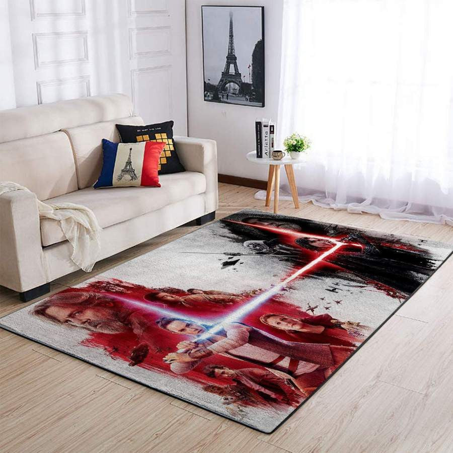 Star Wars Der letzte Jedi-Film Ofd 1909193 Teppich, Teppiche - Outdoor Teppich, Teppich Wohnzimmer, Küchenteppich, Kinderzimmer, Modern
