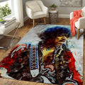 Jimi Hendrix Druckmusik Teppich, Teppiche - Outdoor Teppich, Teppich Wohnzimmer, Küchenteppich, Kinderzimmer, Modern