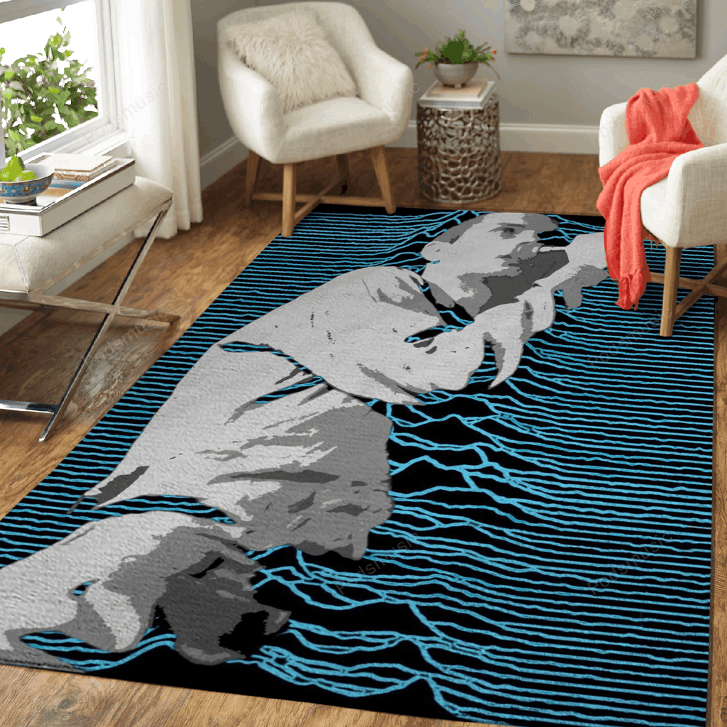 Ian Curtis Musik für Fans Teppich, Teppiche - Outdoor Teppich, Teppich Wohnzimmer, Küchenteppich, Kinderzimmer, Modern