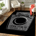 Ludwig Snare Drums Schlagzeugmusik für Fans Teppich, Teppiche - Outdoor Teppich, Teppich Wohnzimmer, Küchenteppich, Kinderzimmer, Modern