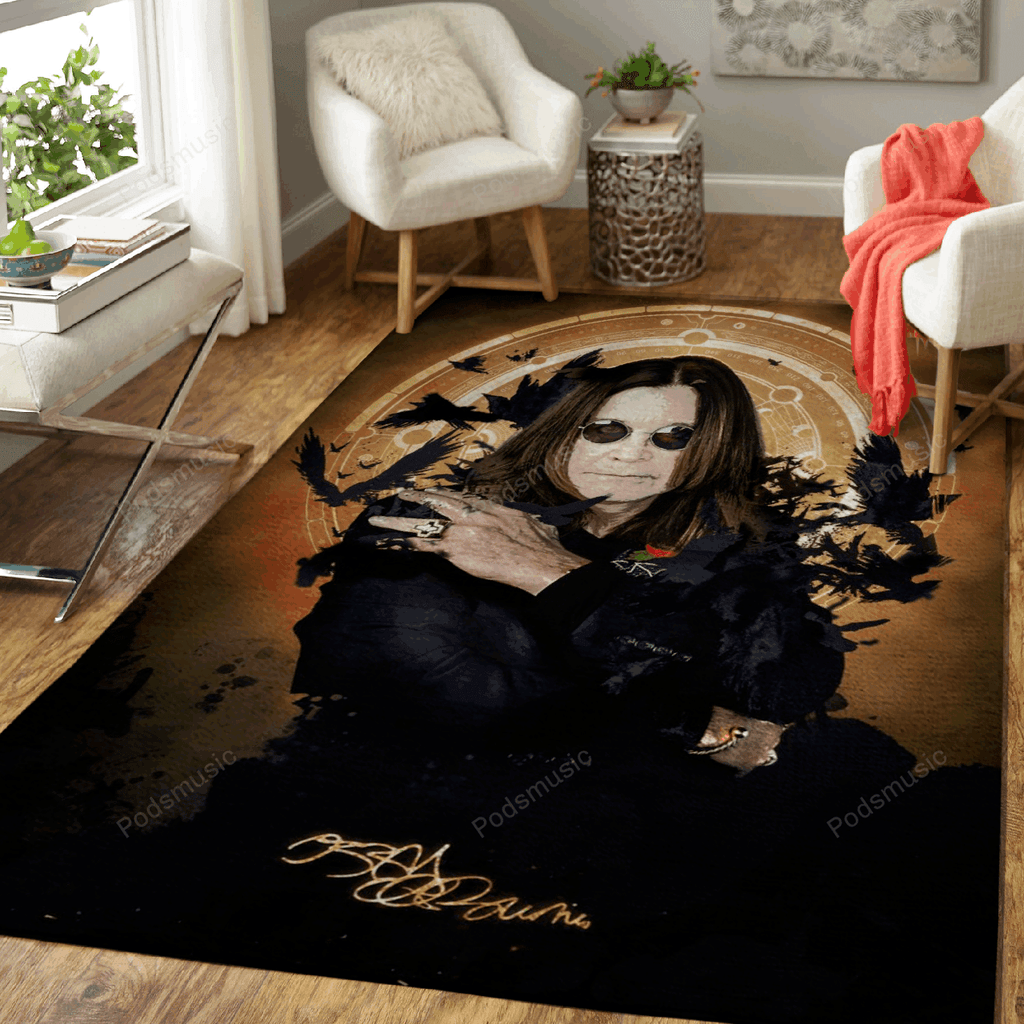 Ozzy-Musik für Fans Teppich, Teppiche - Outdoor Teppich, Teppich Wohnzimmer, Küchenteppich, Kinderzimmer, Modern