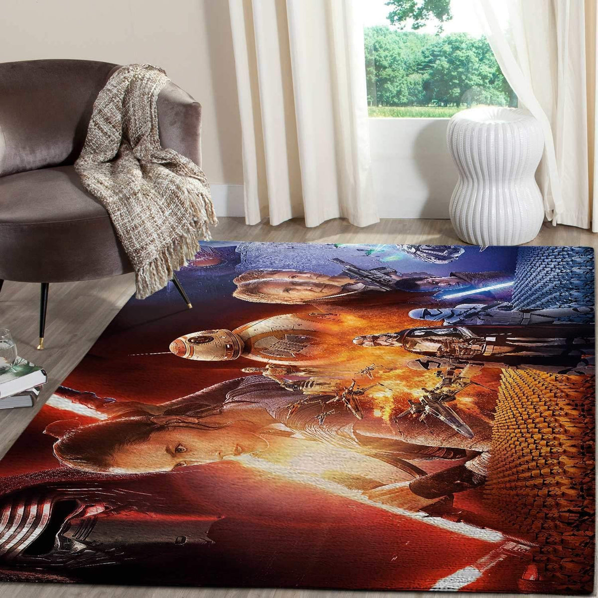 Star Wars Superhero Movies Area Weihnachtsgeschenk001 Teppich, Teppiche - Outdoor Teppich, Teppich Wohnzimmer, Küchenteppich, Kinderzimmer, Modern