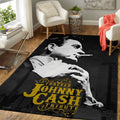 Johnny Cash Tribute-Musik Teppich, Teppiche - Outdoor Teppich, Teppich Wohnzimmer, Küchenteppich, Kinderzimmer, Modern